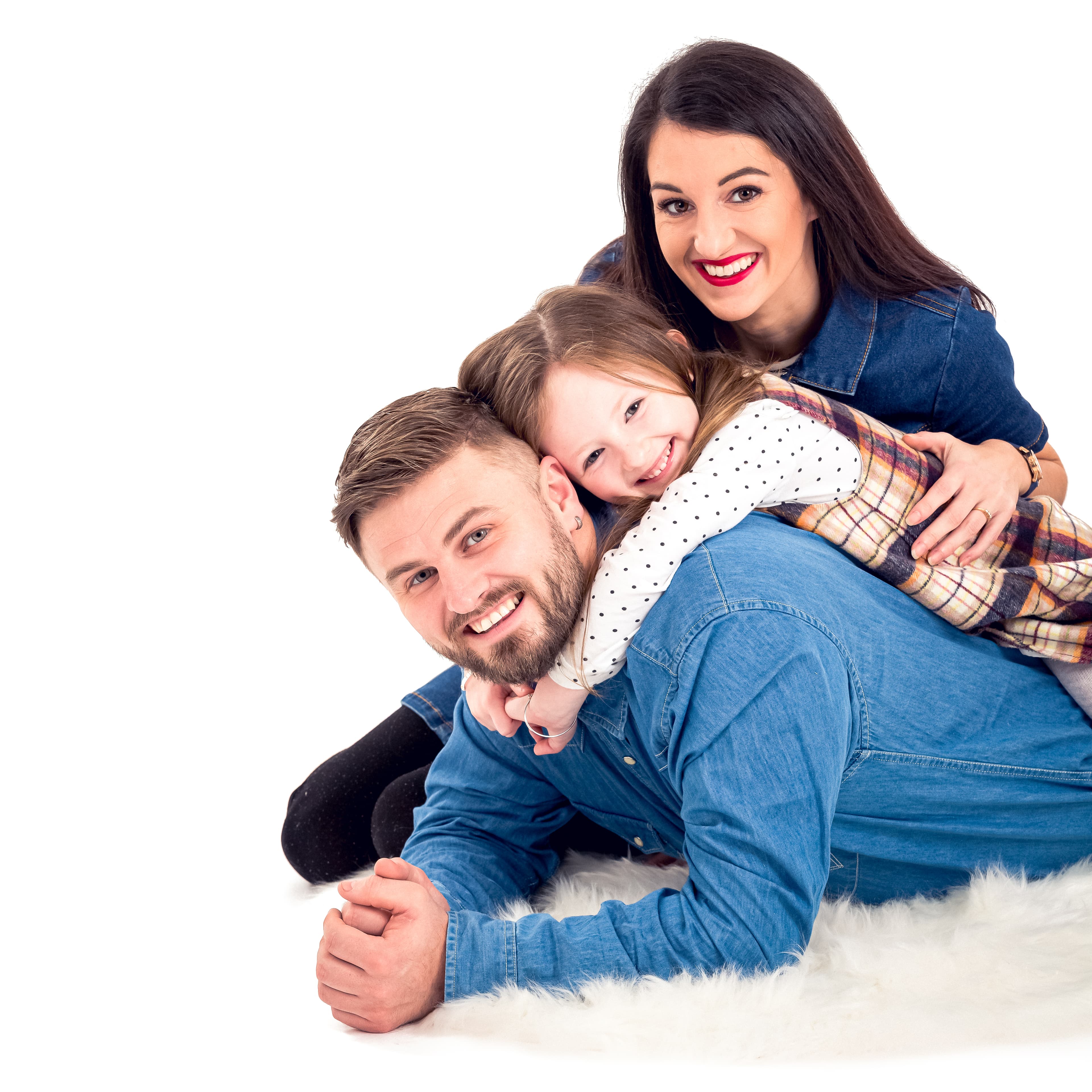 Family portrait session at Fotkaplus Photography Edinburgh